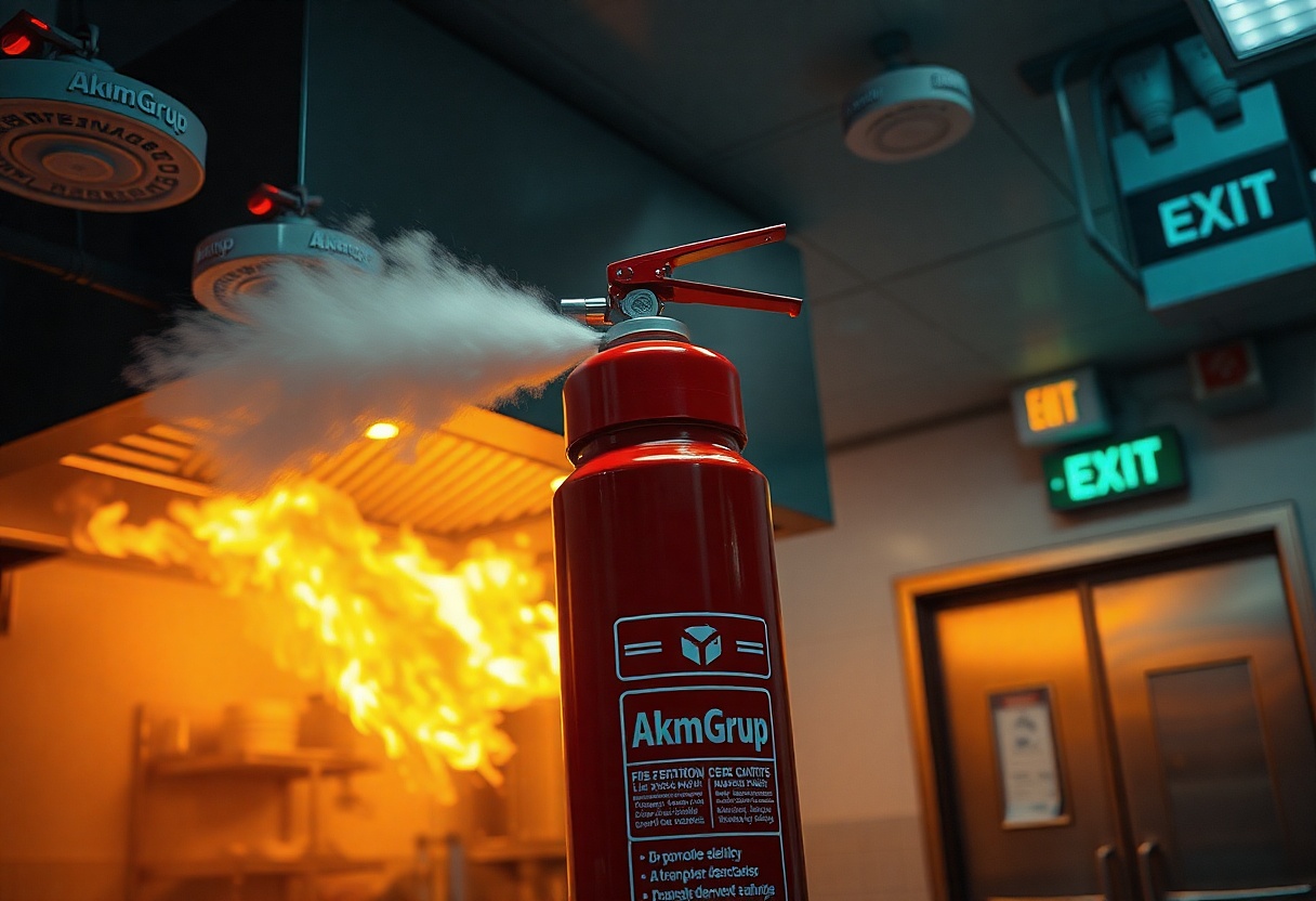 AKM Grup Yangın G&uuml;venlik Uzmanı &Ccedil;alışması